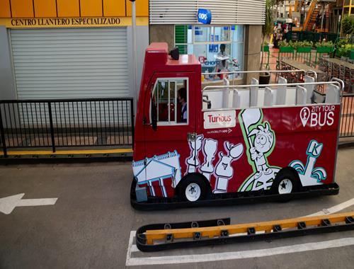 Aborda el Turibus en KidZania Cuicuilco.