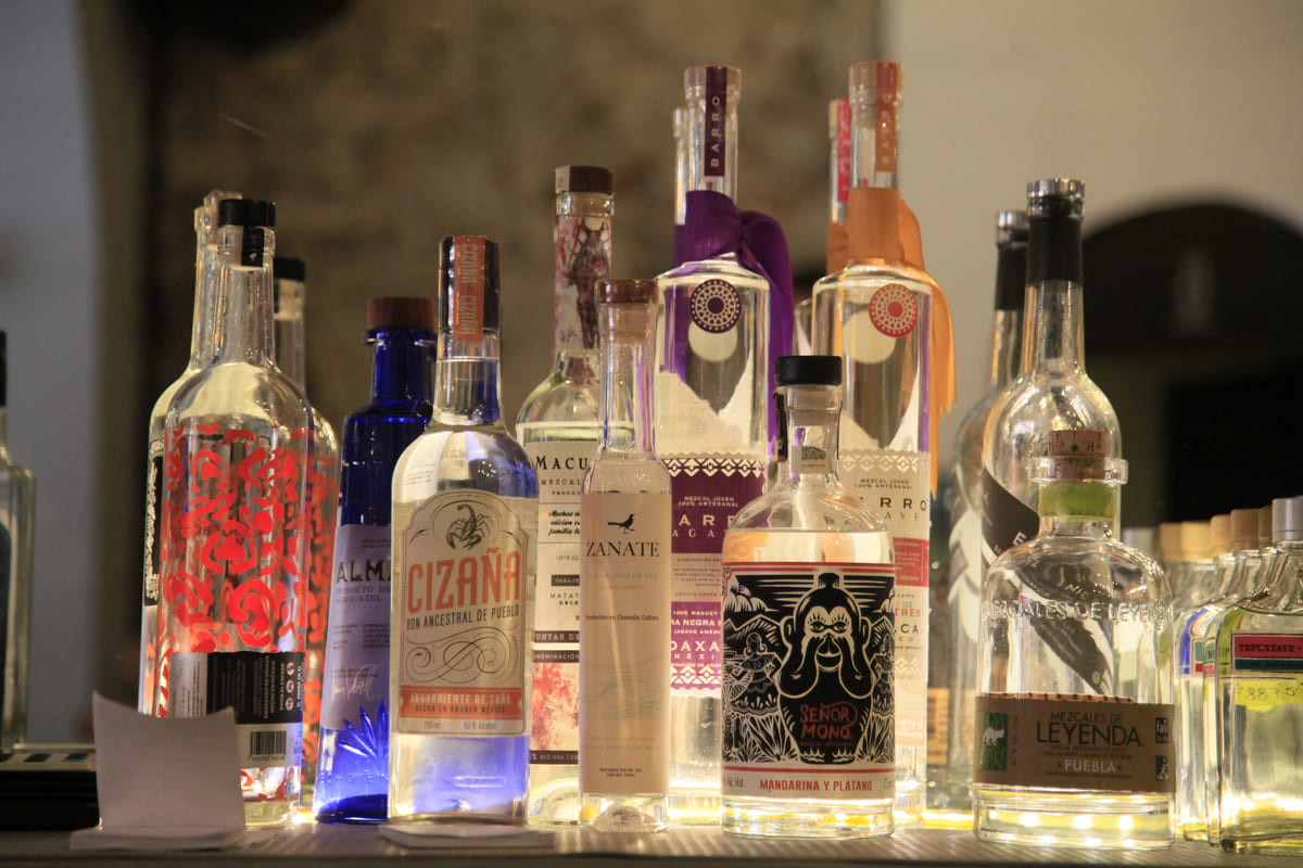 Degustación en mezcalería Cerro Colorado