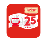 Logotipo 25° Aniversario Turibus